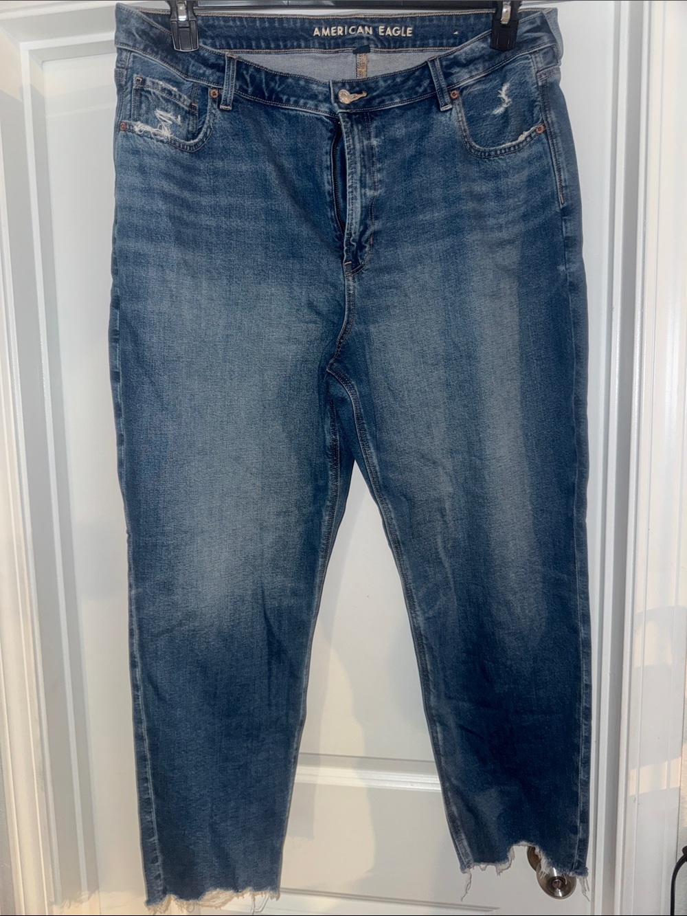 American Eagle Outfitters Distressed Mom Jeans